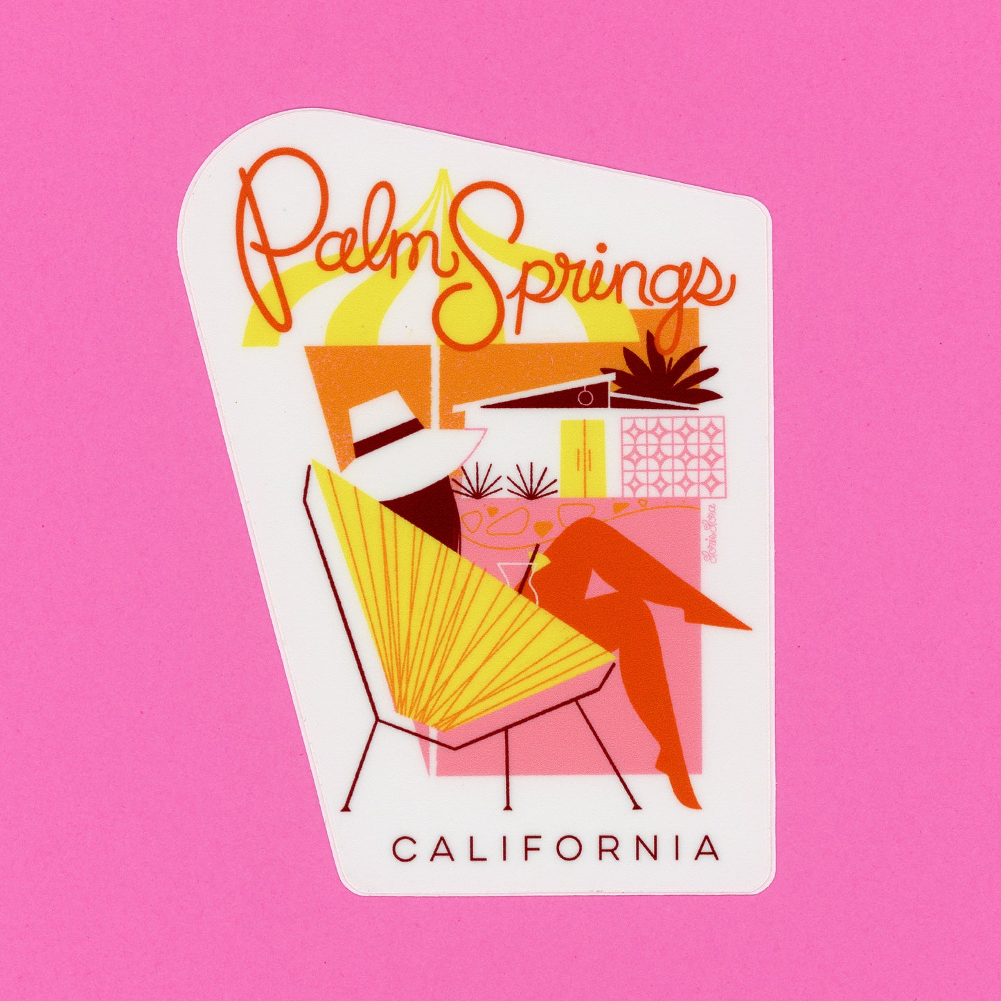 California Travel Stickers