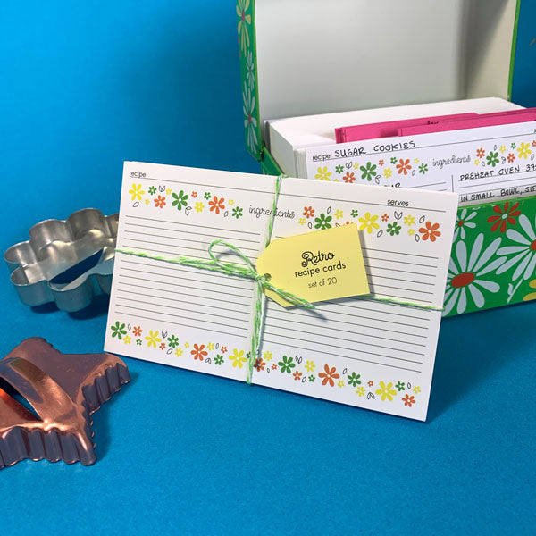 Retro Recipe Cards
