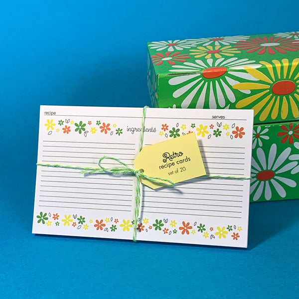 Retro Recipe Cards