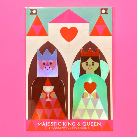 Majestic King & Queen Stickers