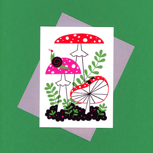 Mushroom Patch Card
